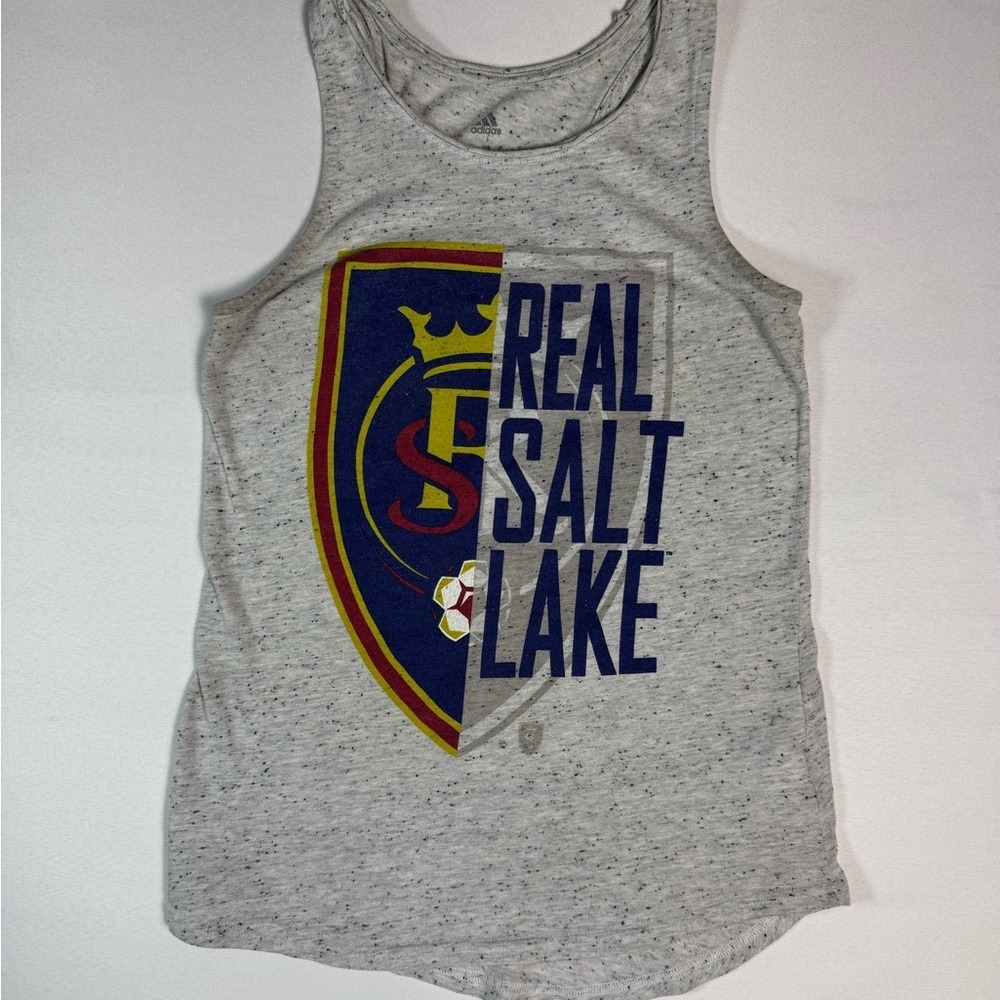 Adidas Gray Real Salt Lake Tank Top Women's Size small